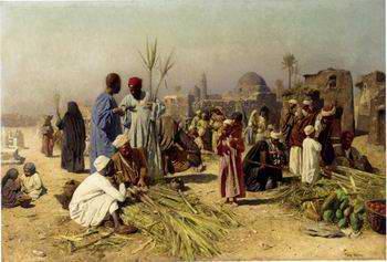 unknow artist Arab or Arabic people and life. Orientalism oil paintings  383 oil painting image